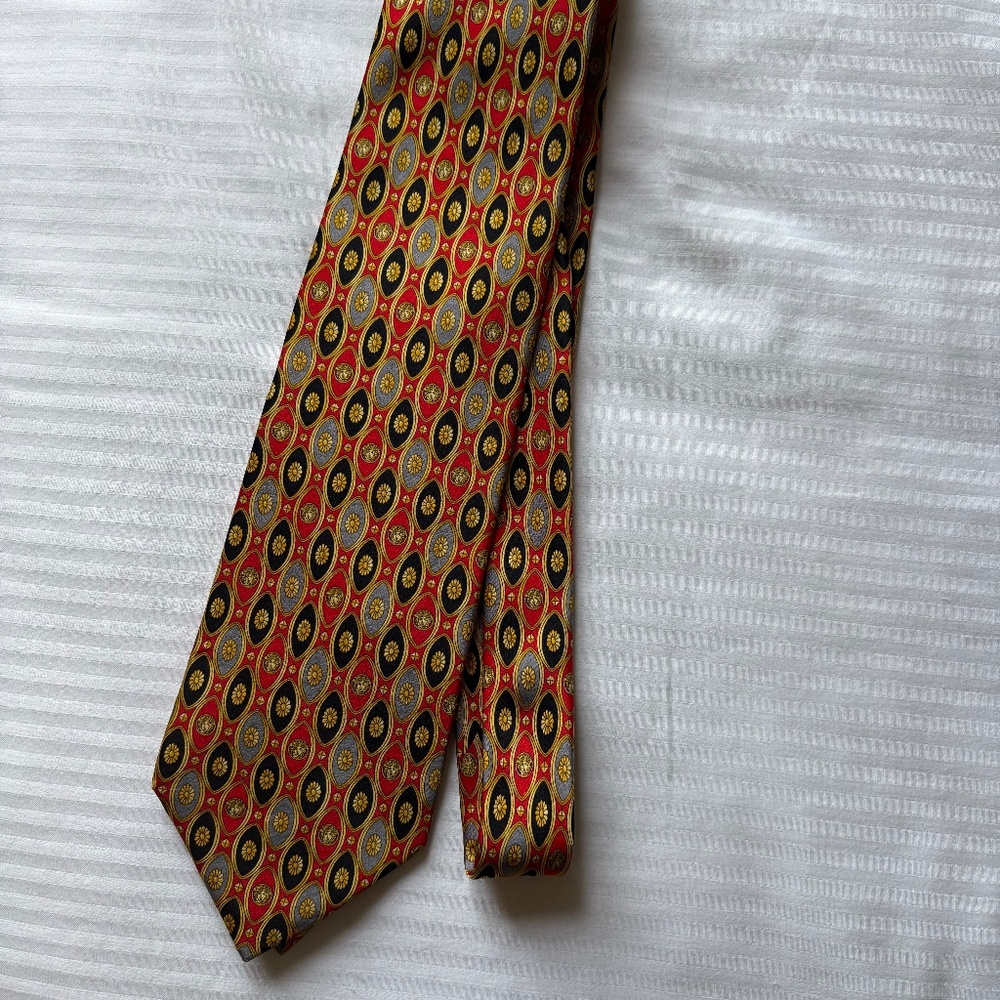 Men’s Versace Patterned Tie